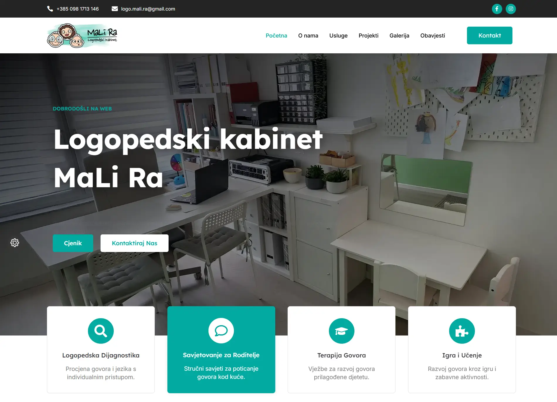 Logopedski kabinet MaLi Ra
